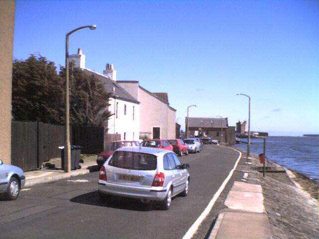 Looking east to Broughty Castle