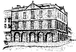 Drawing of Montrose Old Town Hall